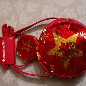 🆕 American Girl Girl & Doll Purse Set NWT 2pc SET BAG